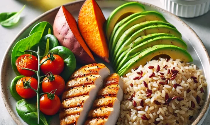 Recette de Prise de Masse : Poulet à la Patate Douce et Riz Complet